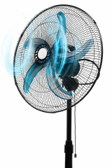 CVS Dn 91022 18 Inç (45cm) Ayaklı Döner Başlıklı Zaman Ayarlı Vantilatör 5 Kanatlı Metal