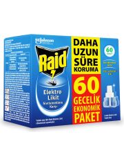Raid Elektro Likit Yedek 60 Gece Promo Paket 42 ml