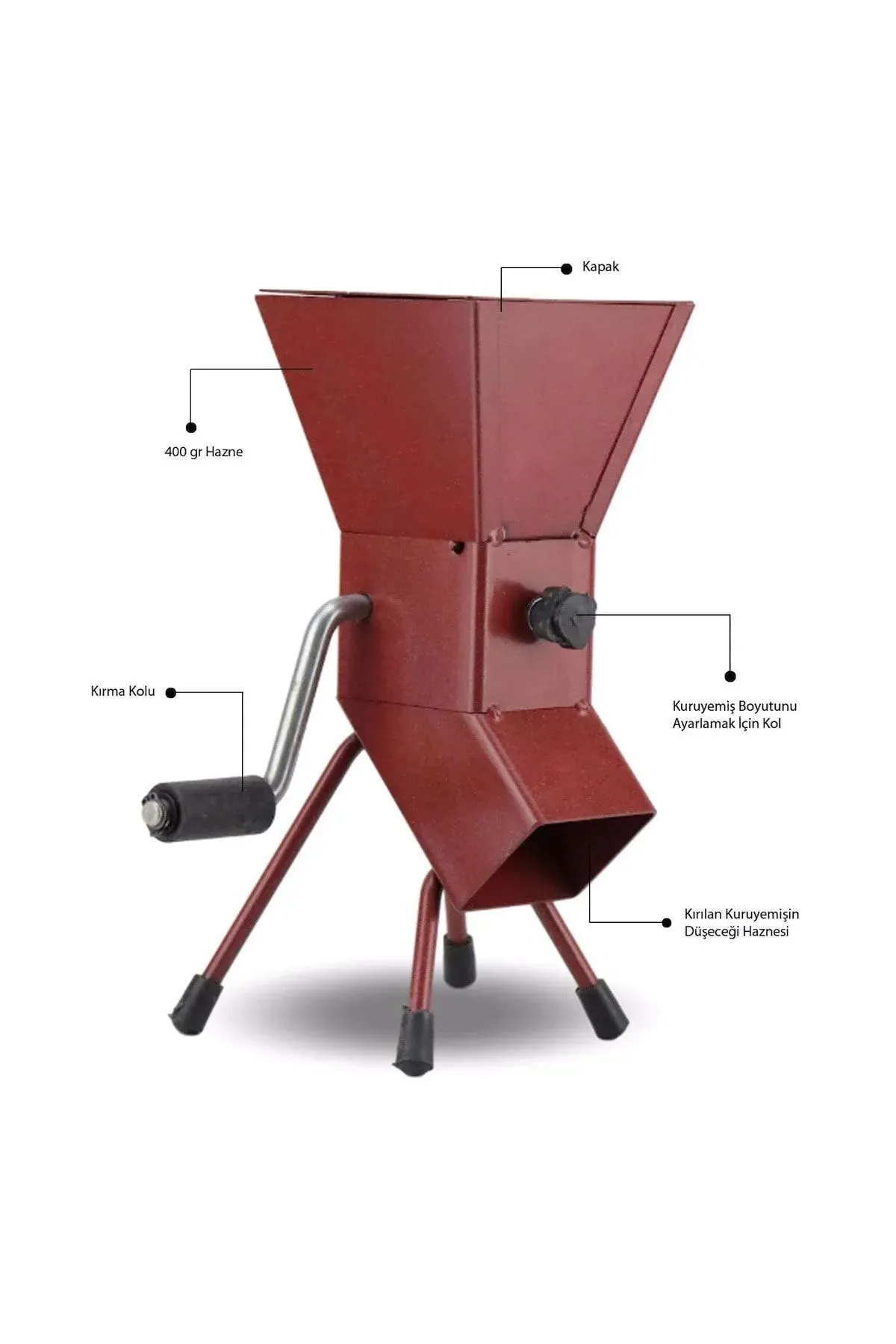 Kırsan Fındık Ceviz Kırma Makinesi Öğütücü Fındık Değirmeni