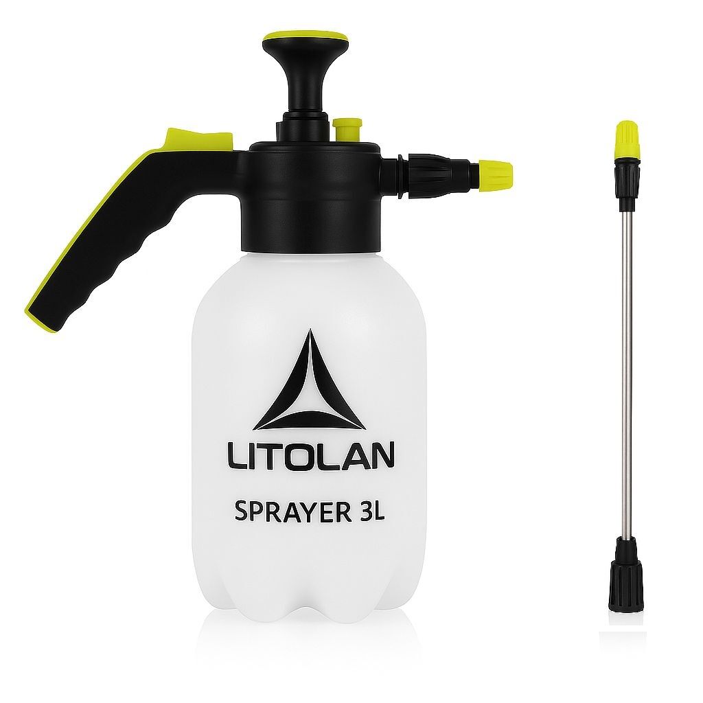 Basınçlı El Spreyi 3 Litre – Uzatma Borulu İlaçlama ve Yıkama Püskürtme Pompası