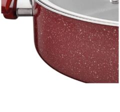 Taç Titan Granit Basık Tencere 28 cm