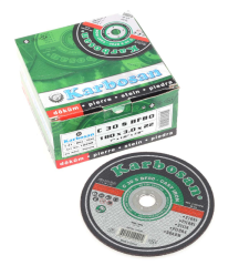 İSPİRAL TAŞI KARBOSAN 180 mm*2.5*22 SC GRANİT MERMER KESİCİ 25 Adet