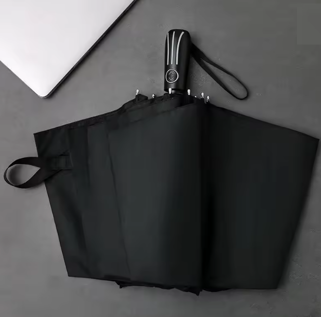 Parachase 12 Telli Fiber Glass Şemsiye Katlanır Şemsiye Premium Kalite Kılıflı UV dayanıklI