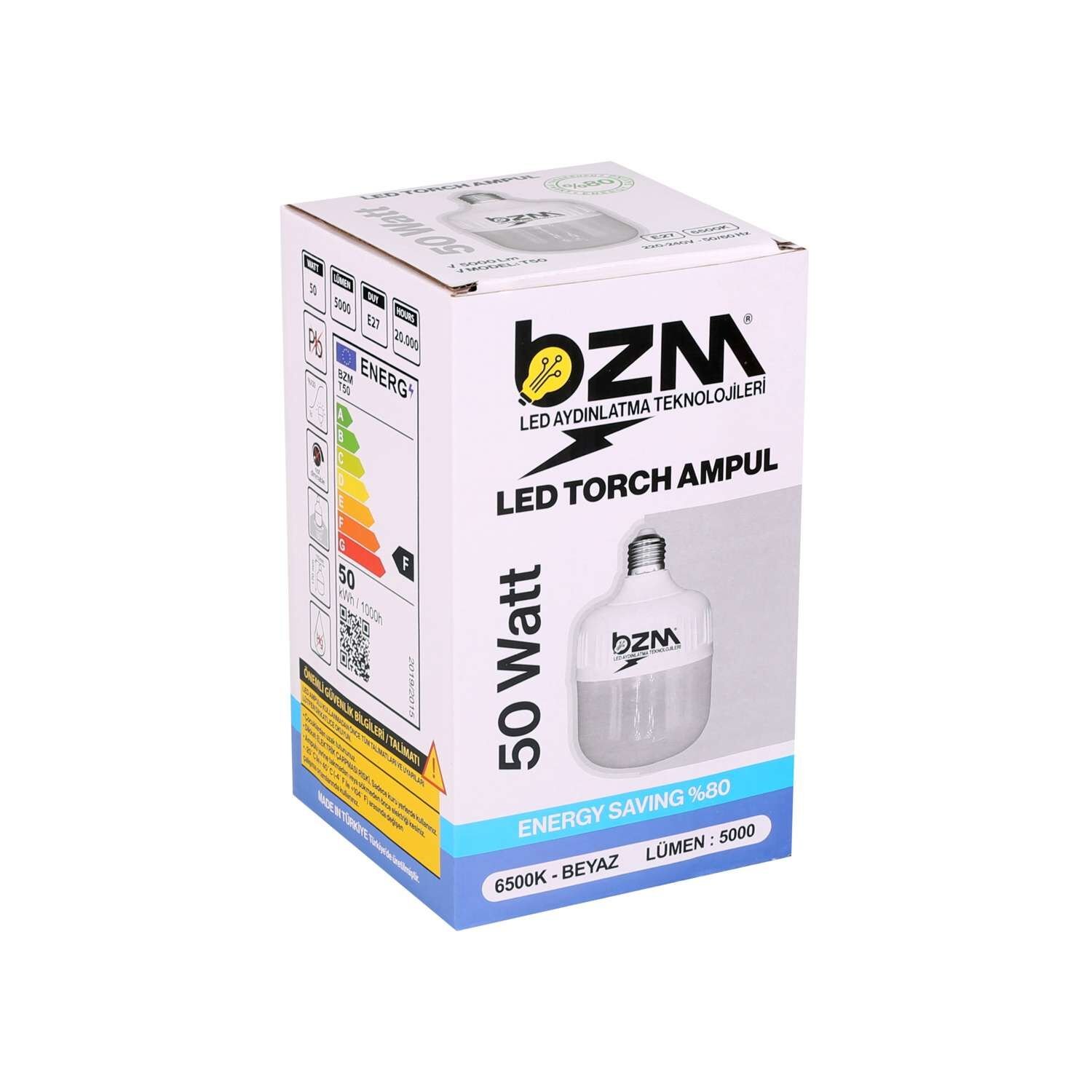 LED AMPUL BİZİM TORCH 50W E27 10 Adet