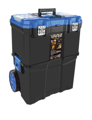 SUPER-BAG TAKIM ÇANTASI ÇİFT KATLI MOBİL TEKERLEKLİ ASR-5039