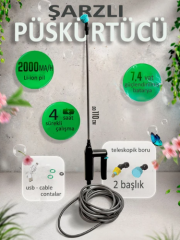 Litolan 5 Lt. Şarjlı Püskürtücü, Zirai Ilaçlama, Sulama Elektrik Pompası