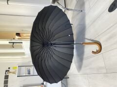 Çelik Tel Baston Şemsiye Rüzgarda Kırılmaz Premium Yağmur Şemsiyesi 24  Tel