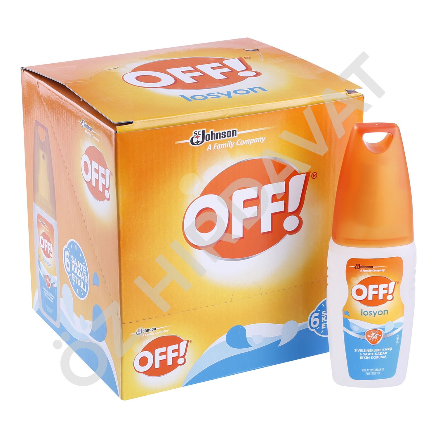 OFF SİNEKKOVAN VÜCUT LOSYONU 12 Lİ