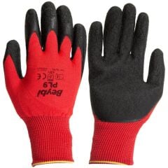 Beybi PL9 1/2 Lateks Kaplama Polyester İş Eldiveni – Kaymaz, Nefes Alabilir, No:10