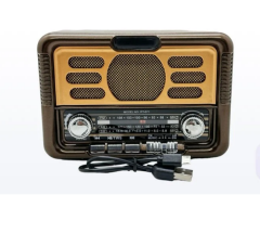 RADYO EVERTON USB/TF/BLOETOOTH NOSTALJİ GÜNEŞ ENERJİLİ - ŞARJLI RT-671