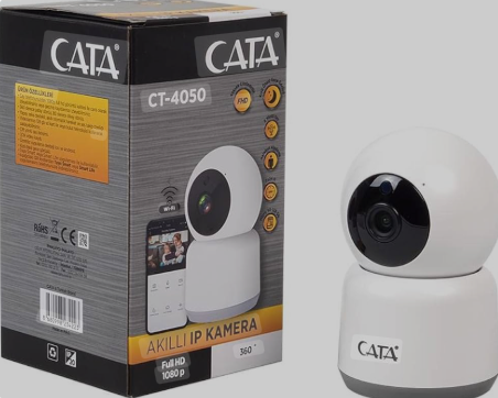 Cata CT-4050 Akıllı IP Kamera Gece Görüşlü FULL- HD 1080P